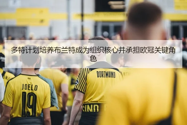 多特计划培养布兰特成为组织核心并承担欧冠关键角色